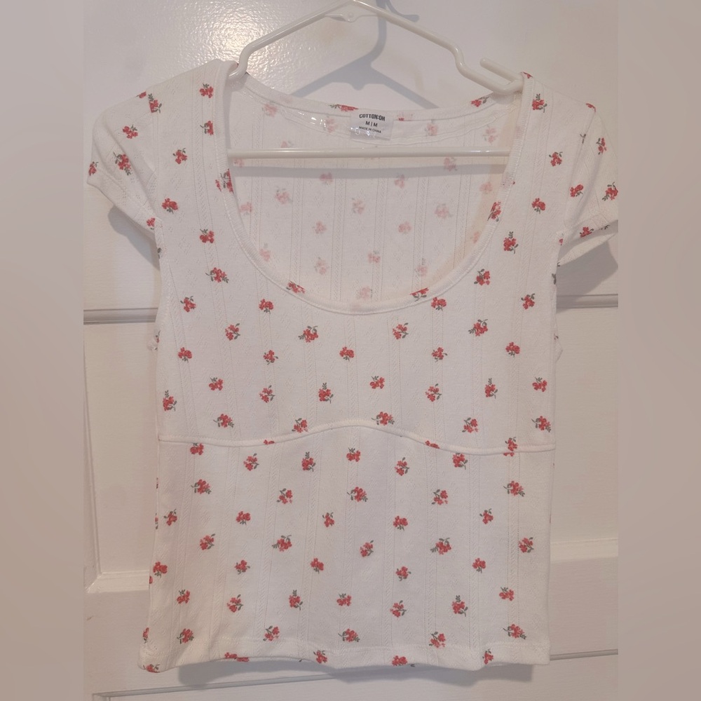 Cotton On rosebud cap sleeve top